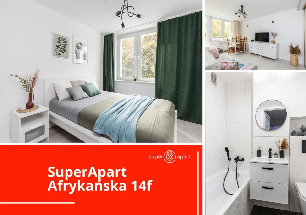 Apartmán Superapart Afrykanska 14F Varšava Exteriér fotografie